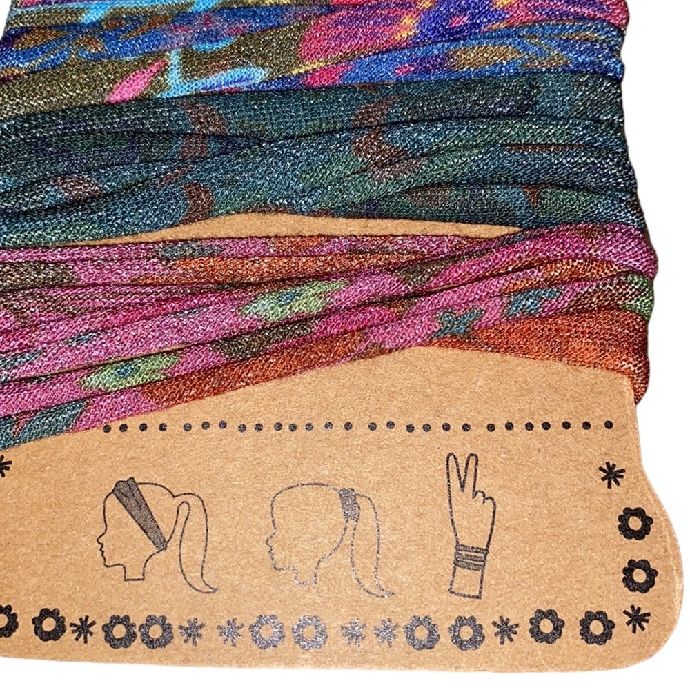 NEW boho band hair ties - Picture 3 of 7